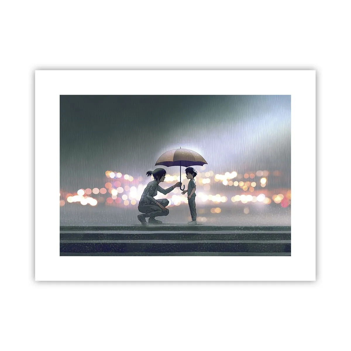 Poster - Und jetzt ist alles in Ordnung - 40x30 cm