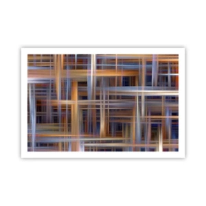 Poster - Aus Licht gewebt - 91x61 cm
