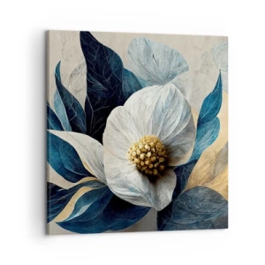 Bild auf Leinwand - Leinwandbild - Er hat ein Herz aus Gold - 60x60 cm