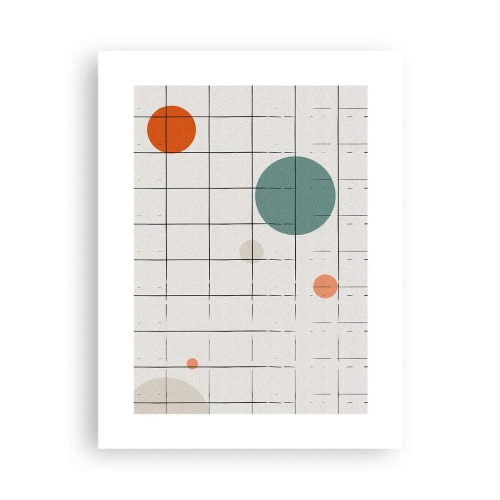 Poster - Gefangen. Wir oder sie? - 30x40 cm