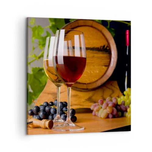 Bild auf Leinwand - Leinwandbild - Wie die alten Meister - 60x60 cm