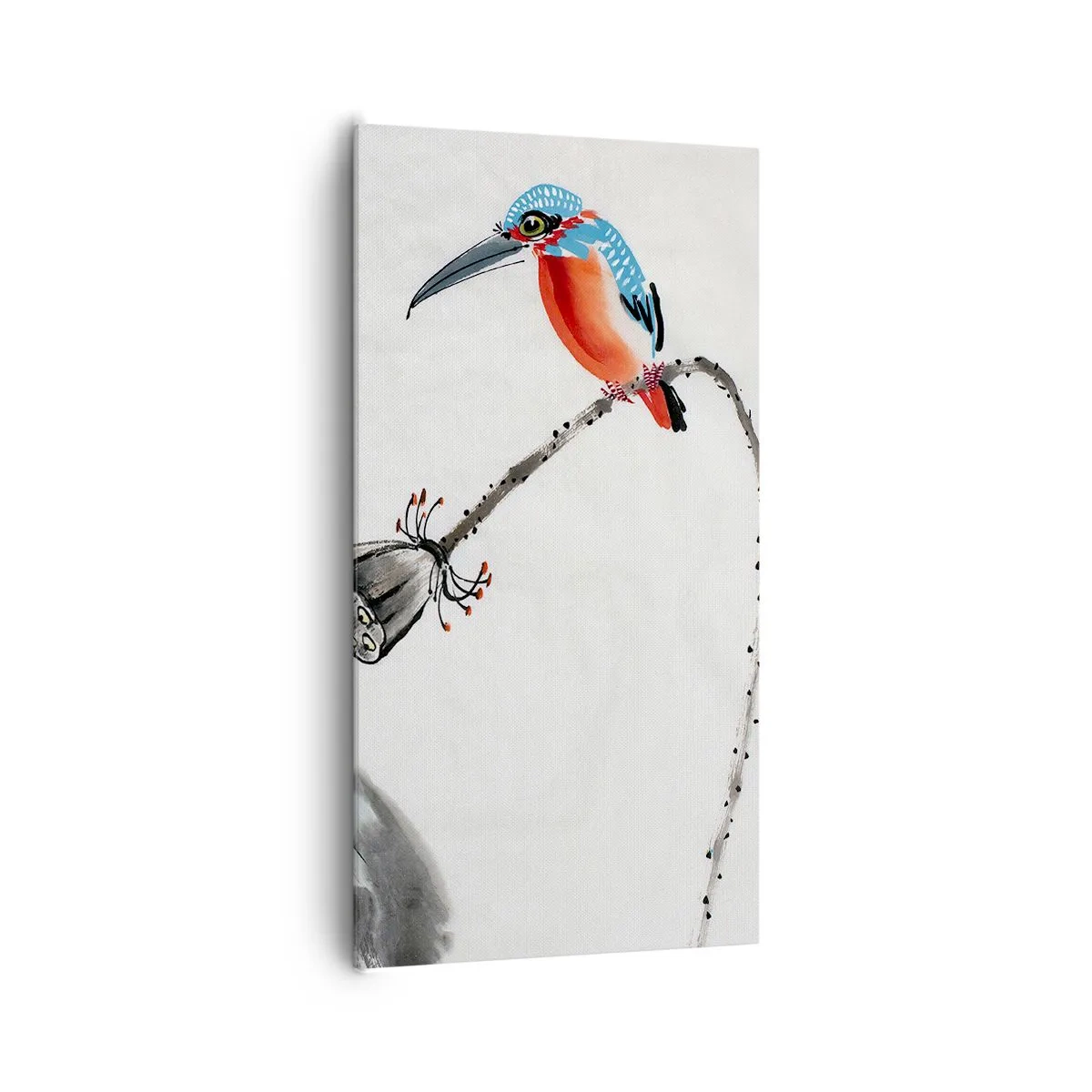 Bild auf Leinwand - Leinwandbild - Das Leben der Wiese - 65x120 cm