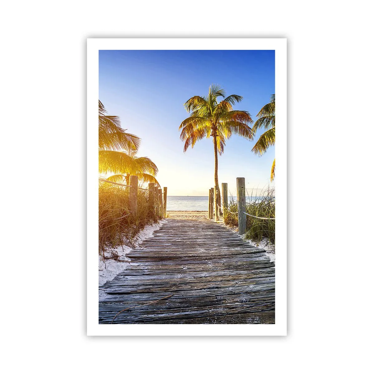 Poster - Direkt ins Paradies - 61x91 cm