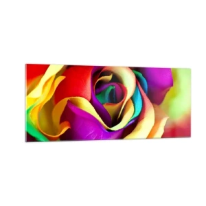 Glasbild - Bild auf glas - Es ist unmöglich - 100x40 cm