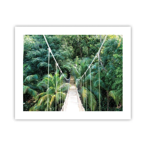 Poster - Willkommen im Dschungel! - 50x40 cm