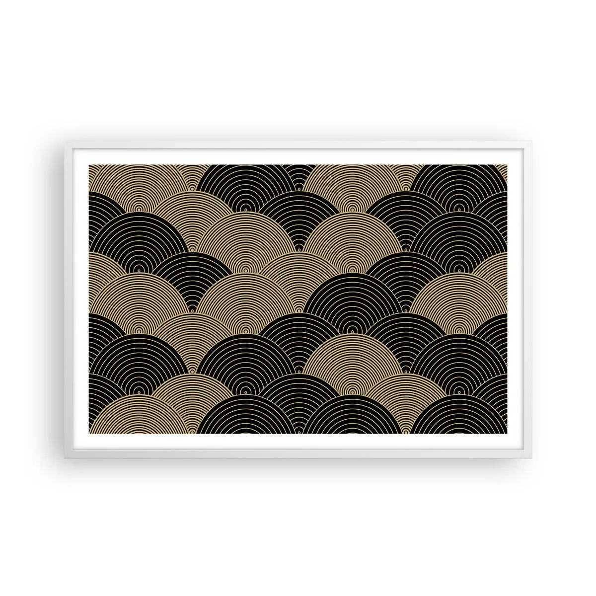 Poster in einem weißen Rahmen - Einheit in der Vielfalt - 91x61 cm