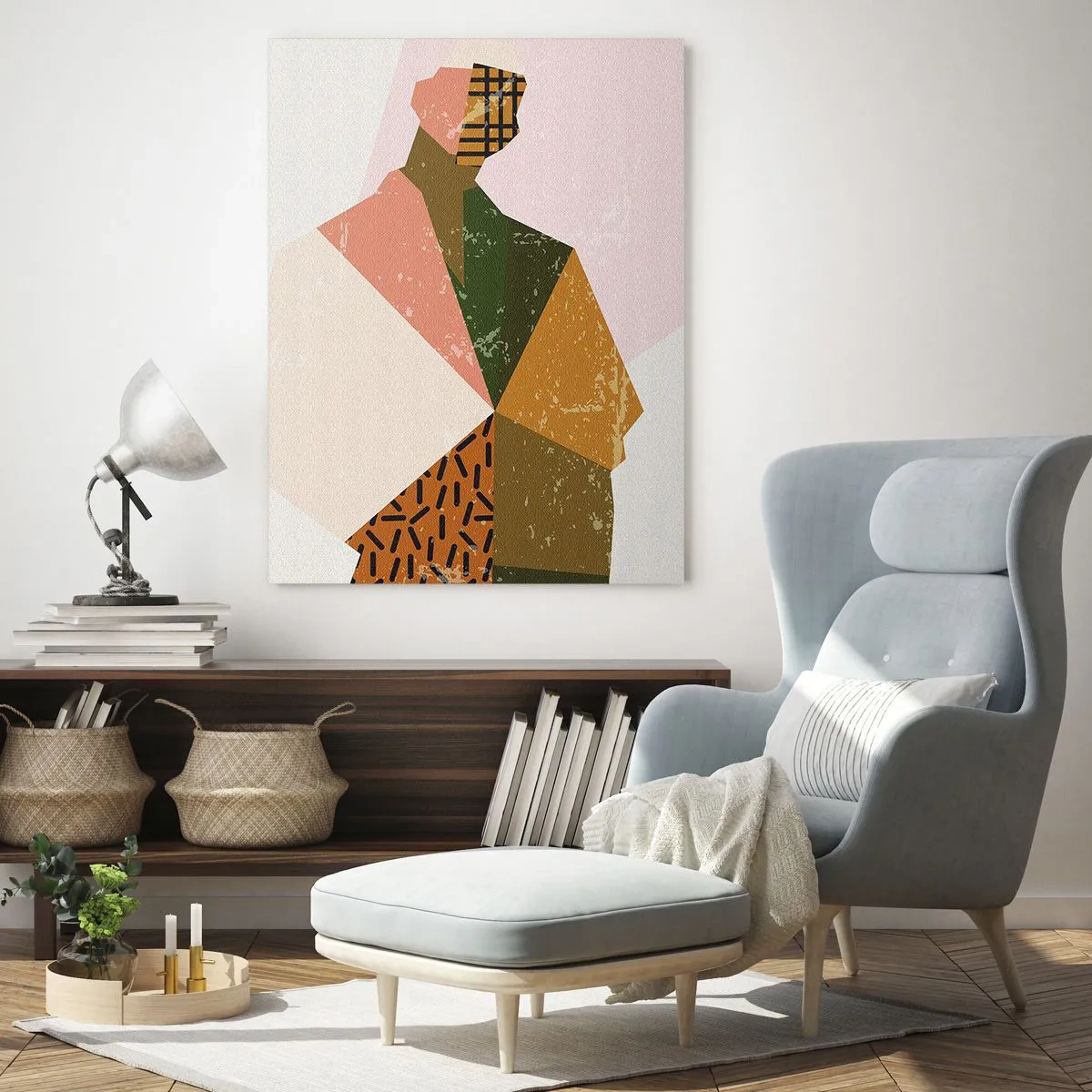 Glasbild - Bild auf glas - Mensch – ein komplexes Wesen - 70x100 cm