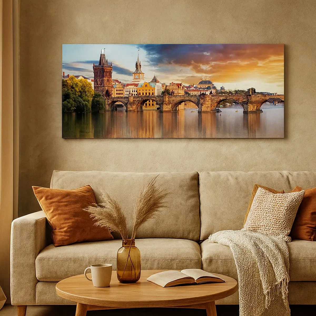 Bild auf Leinwand - Leinwandbild - Schön seit Ewigkeiten - 100x40 cm