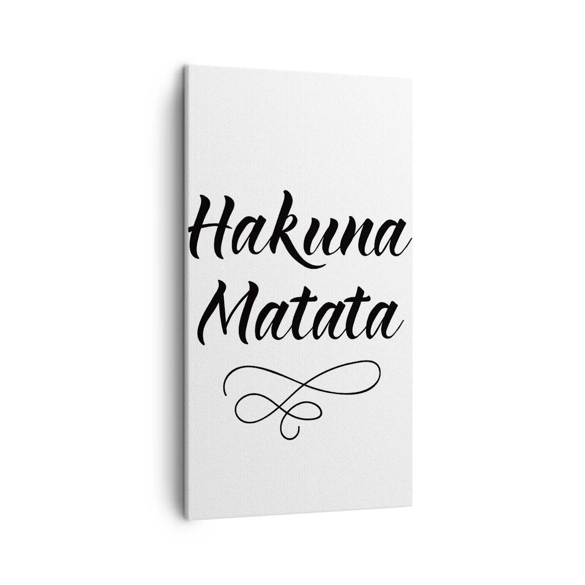 Bild auf Leinwand - Leinwandbild - Bester Ratschlag - 45x80 cm