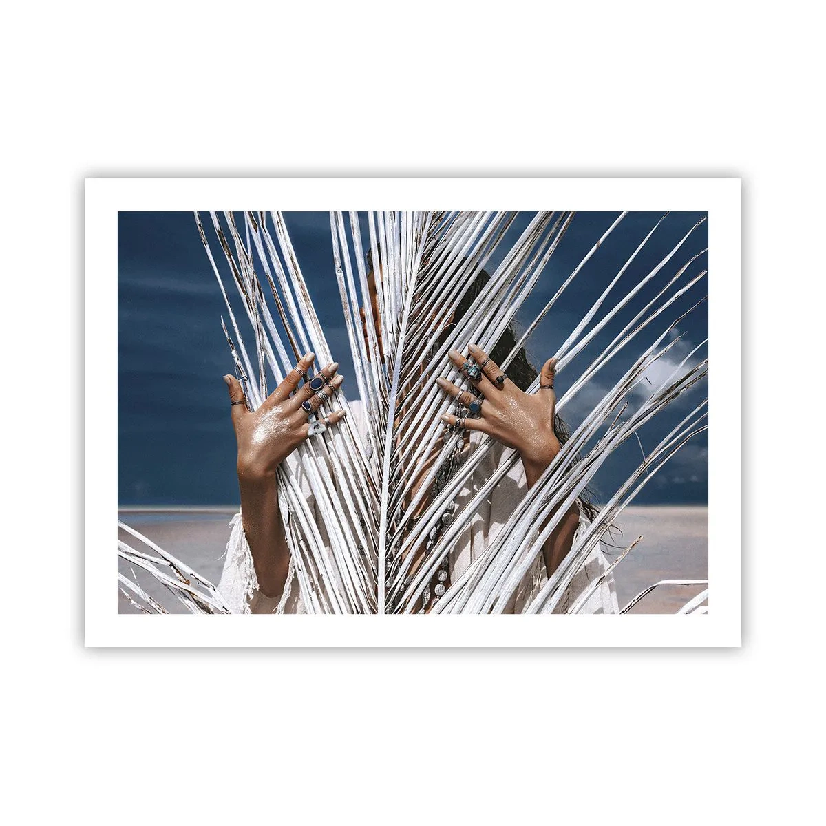 Poster - Das Mädchen des Schamanen? - 70x50 cm