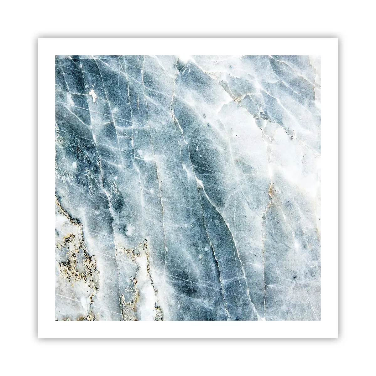 Poster - Eiswelt - 60x60 cm