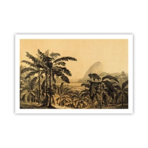 Poster - in einem kolonialen Klima - 91x61 cm