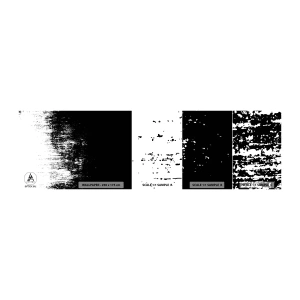 Fototapeten Muster Selbstklebend Deluxe Sticker - Und der Gewinner ist ... - Abstraktion, Stück, Schwarz und weiß - 100x30 cm