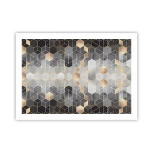 Poster - Diamant-Komposition - 70x50 cm