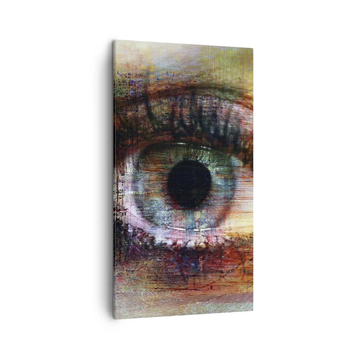 Bild auf Leinwand - Leinwandbild - Du kannst in die Seele sehen - 45x80 cm