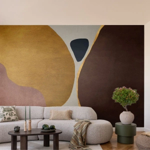 Fototapete Premium Canvas - Abstraktion – ein Ort im Raum - Abstraktion, Minimalismus, Formen - 350x256 cm