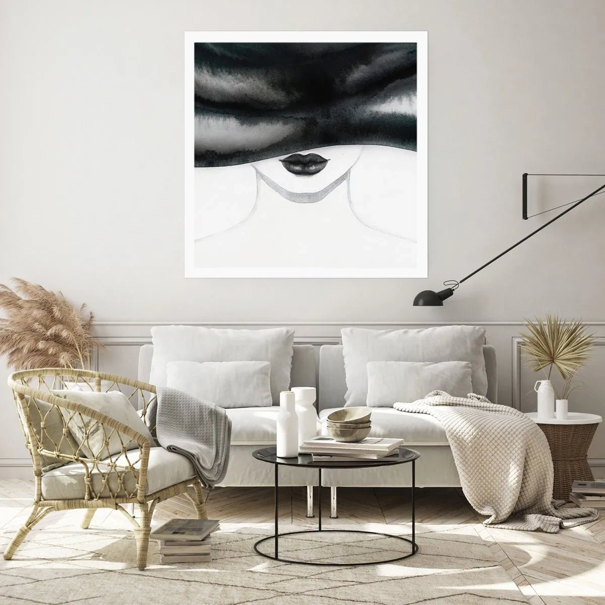 Poster - Ein sinnliches Geheimnis - 40x40 cm