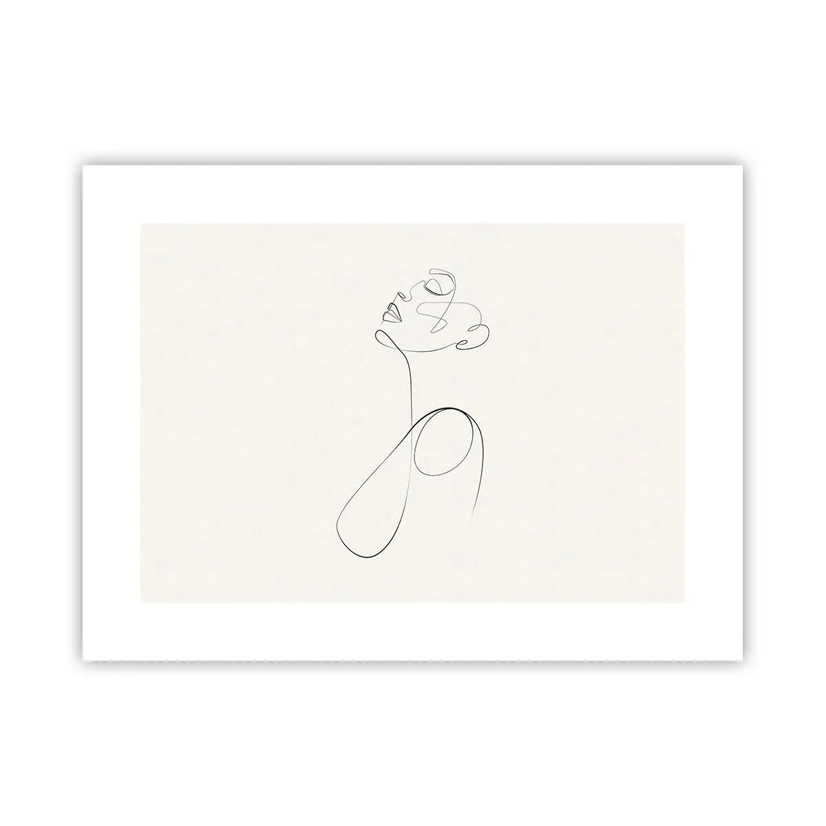 Poster - Versunken in Träumen - 40x30 cm