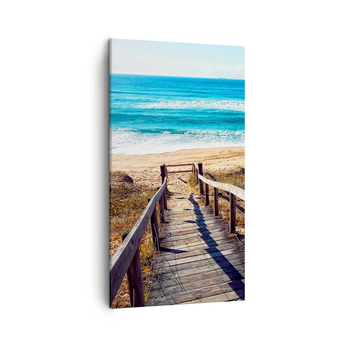 Bild auf Leinwand - Leinwandbild - Lauf! - 45x80 cm