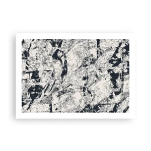 Poster - Durchdringung der Gegensätze - 70x50 cm