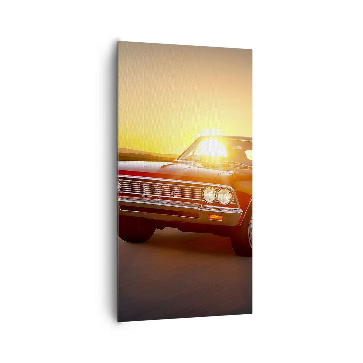 Bild auf Leinwand - Leinwandbild - Begehren ist rot - 65x120 cm