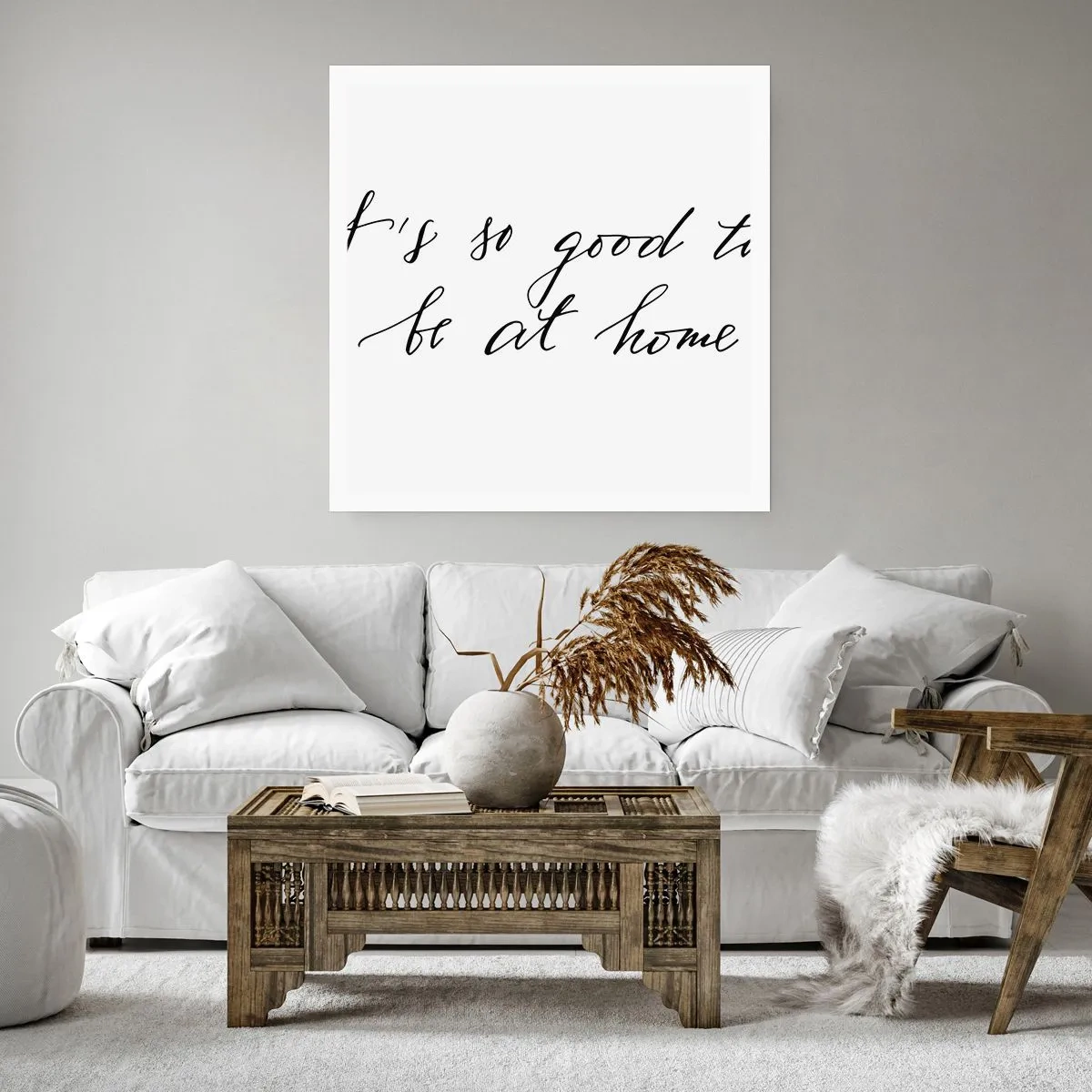 Poster - Die ganze Wahrheit - 50x50 cm