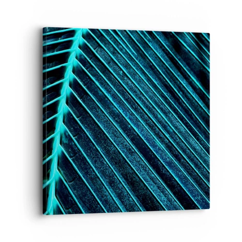 Bild auf Leinwand - Leinwandbild - Grüne Textur - 30x30 cm