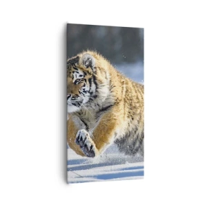 Bild auf Leinwand - Leinwandbild - Gott der sibirischen Taiga - 65x120 cm