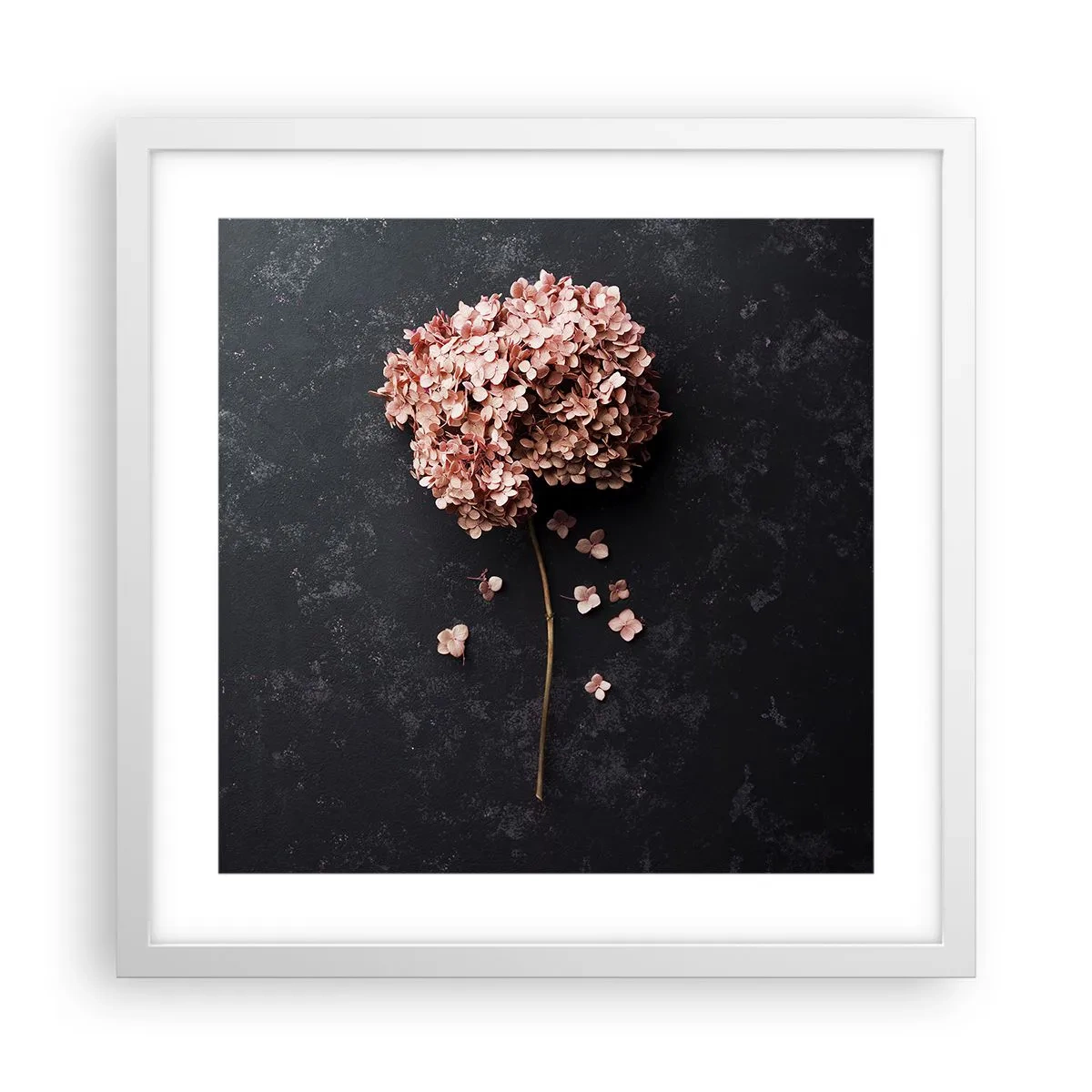 Poster in einem weißen Rahmen - Wirklich romantisches Zeichen - 40x40 cm