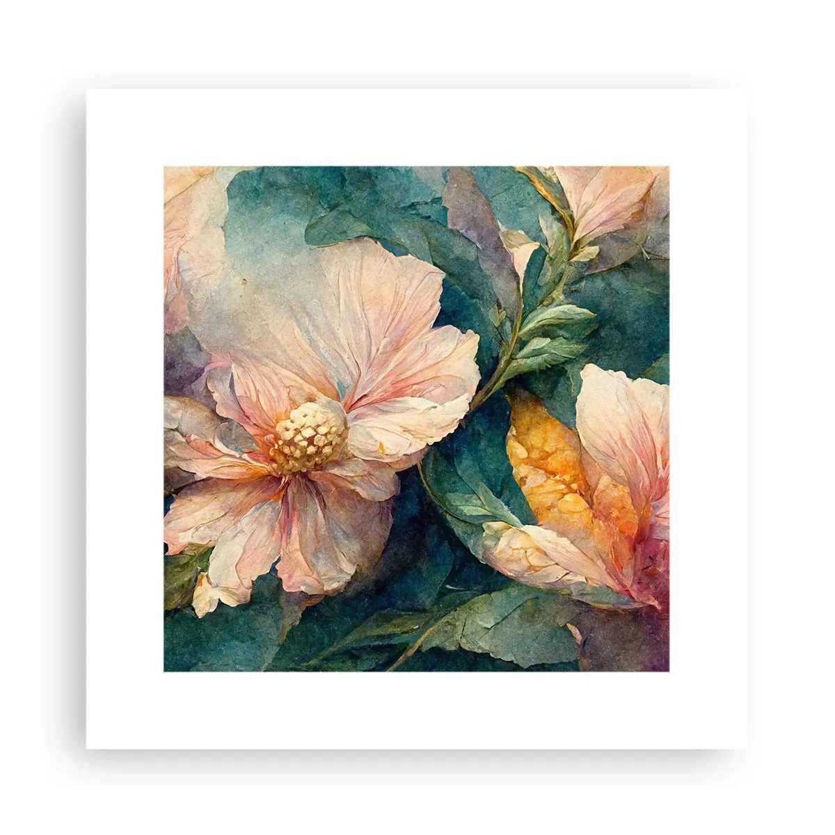 Poster - Pure Subtilität - 30x30 cm