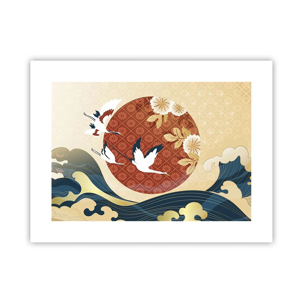 Poster - Japanisches Märchen - 40x30 cm