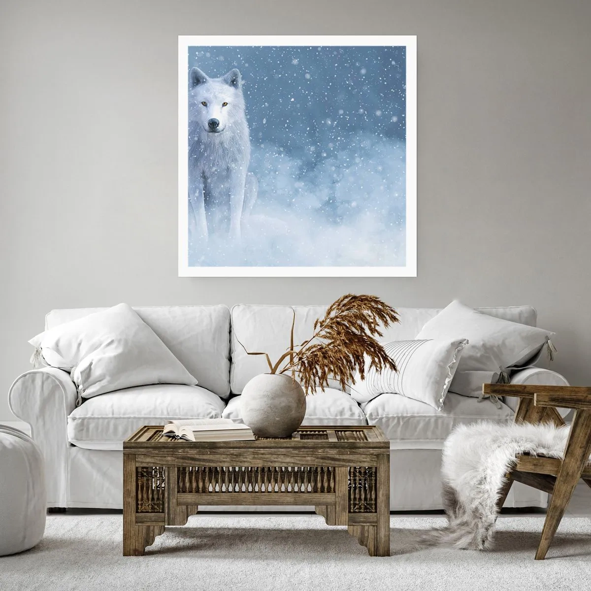 Poster - In Winterstimmung - 40x40 cm