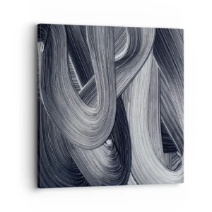 Bild auf Leinwand - Leinwandbild - Die Fließfähigkeit der Realität - 30x30 cm