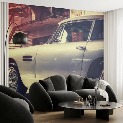 Maßgeschneiderte selbstklebende Fototapete Deluxe Sticker - Die Klassiker werden nicht alt - Auto, Automobil, Jahrgang