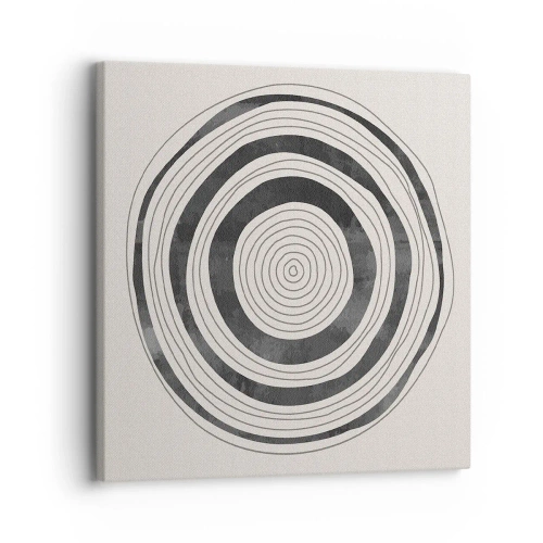 Bild auf Leinwand - Leinwandbild - Wichtig ist, was dazwischen liegt - 30x30 cm