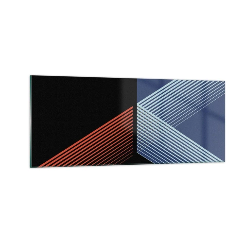 Glasbild - Bild auf glas - Eine einfache Geschichte - 100x40 cm