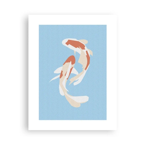 Poster - Spontanes Synchronschwimmen - 30x40 cm