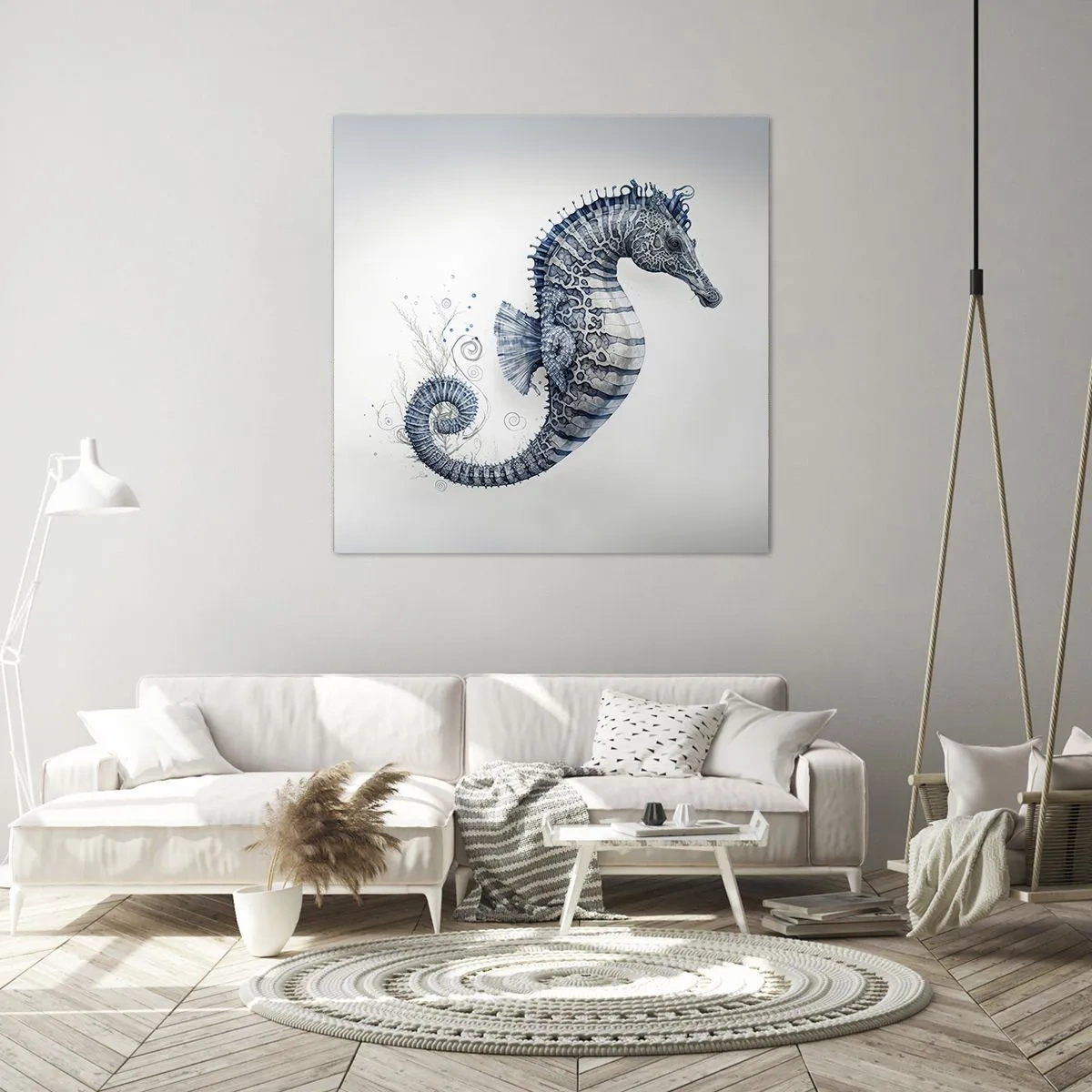 Bild auf Leinwand - Leinwandbild - Subtiler Witz der Natur - 40x40 cm