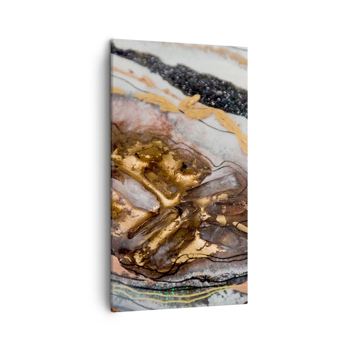 Bild auf Leinwand - Leinwandbild - Das Element der Erde - 45x80 cm