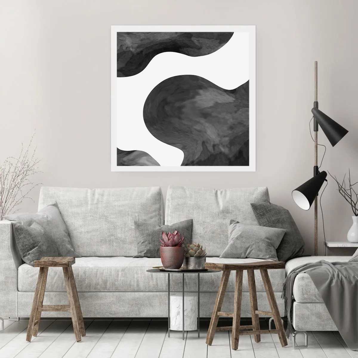 Poster - Milchstraße - 40x40 cm