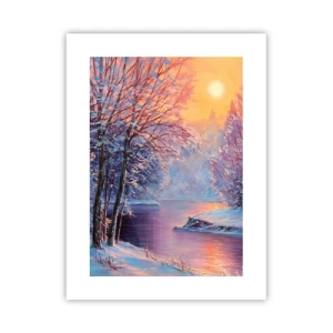 Poster - Die Farben des Winters - 30x40 cm