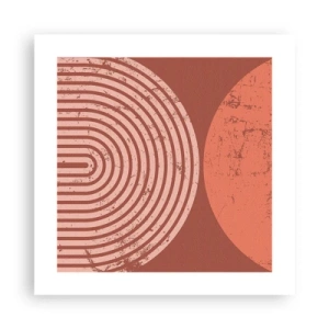 Poster - Enge Beziehung - 40x40 cm