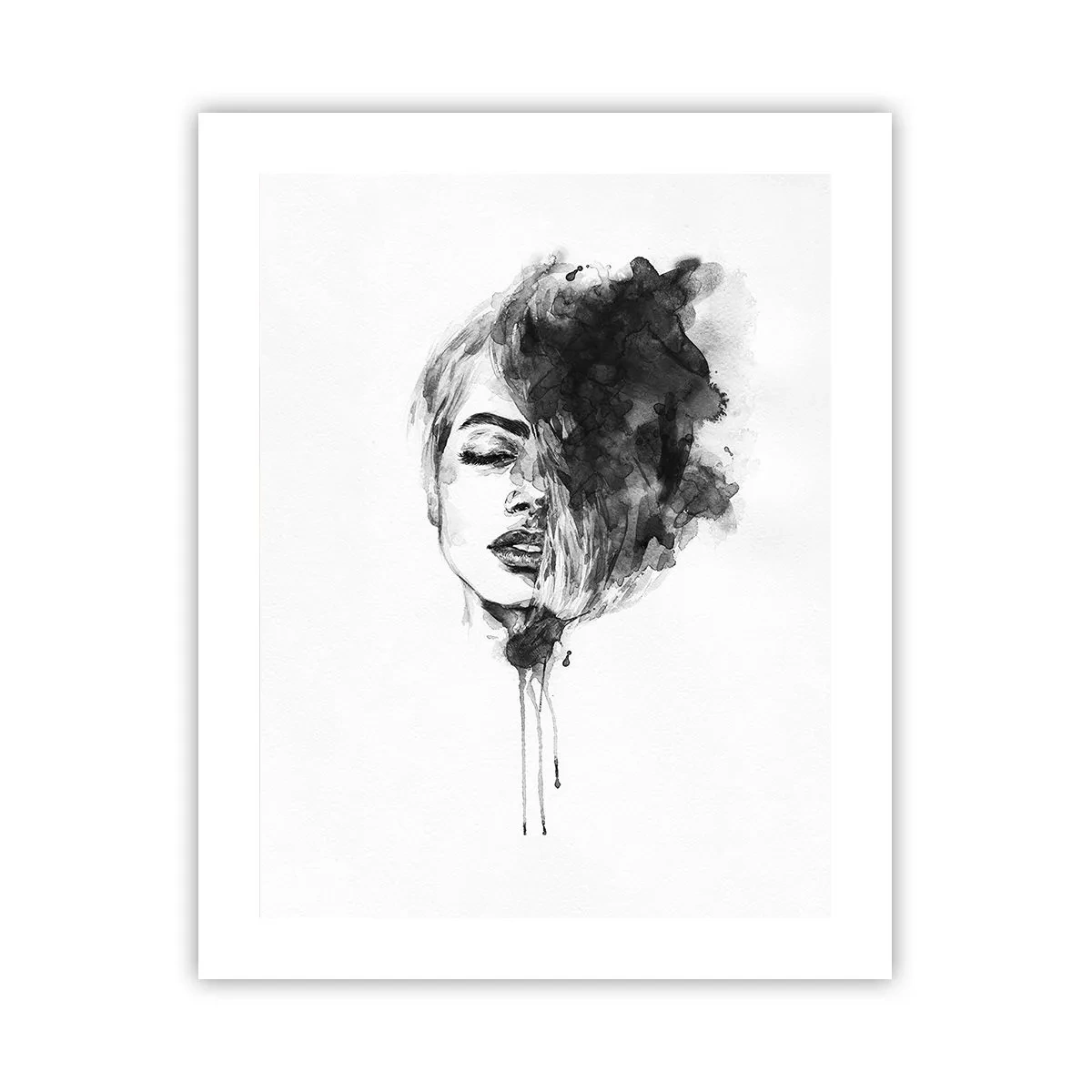 Poster - Wovon träumt das Mädchen - 40x50 cm
