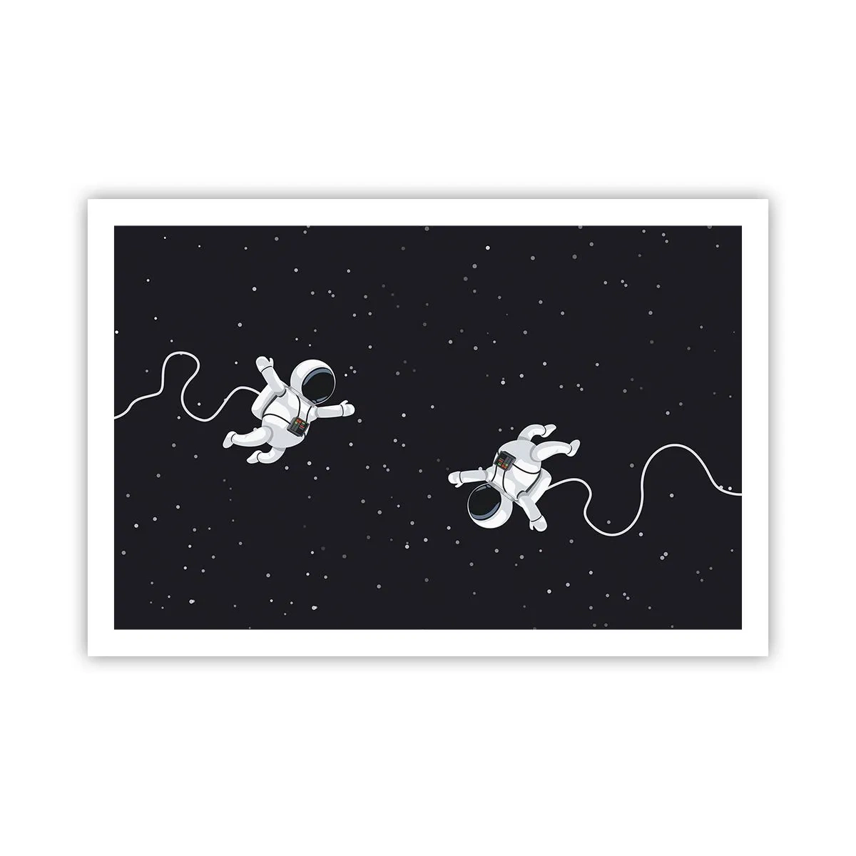 Poster - Kosmischer Tanz - 91x61 cm