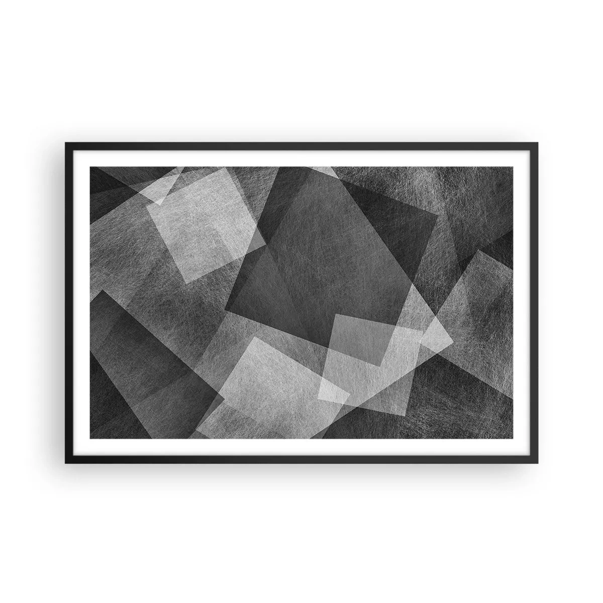 Poster in einem schwarzem Rahmen - Das ewige Symbol für Beständigkeit und Ordnung - 91x61 cm