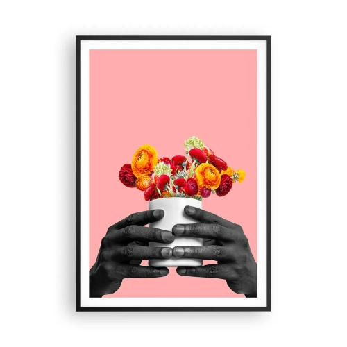 Poster in einem schwarzem Rahmen - Die Apotheose des Lebens - 70x100 cm