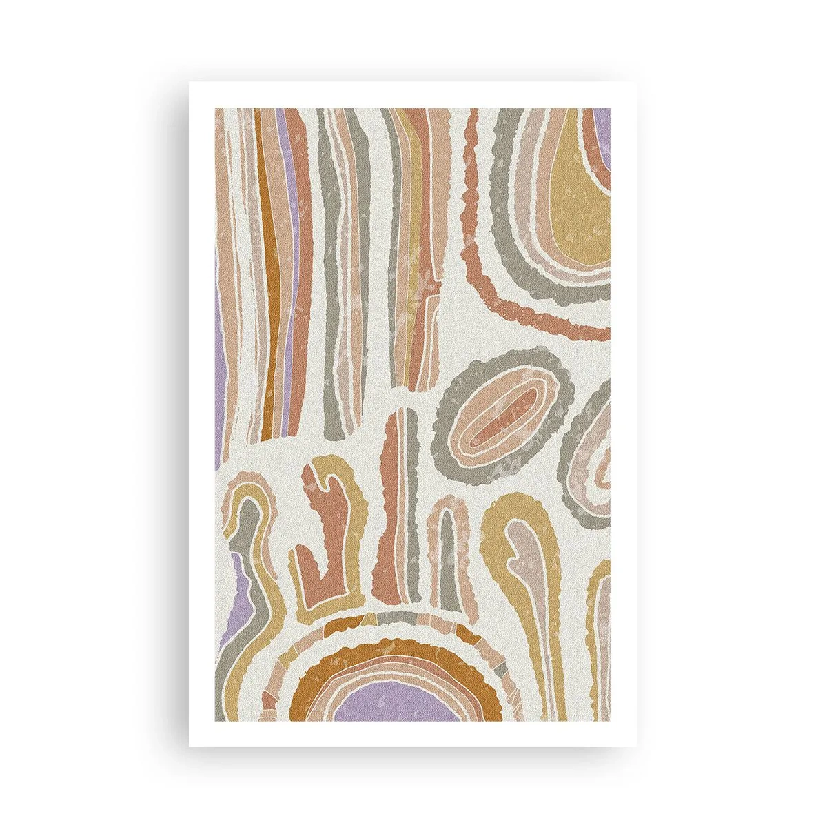 Poster - Bunte Querschnitte - 61x91 cm