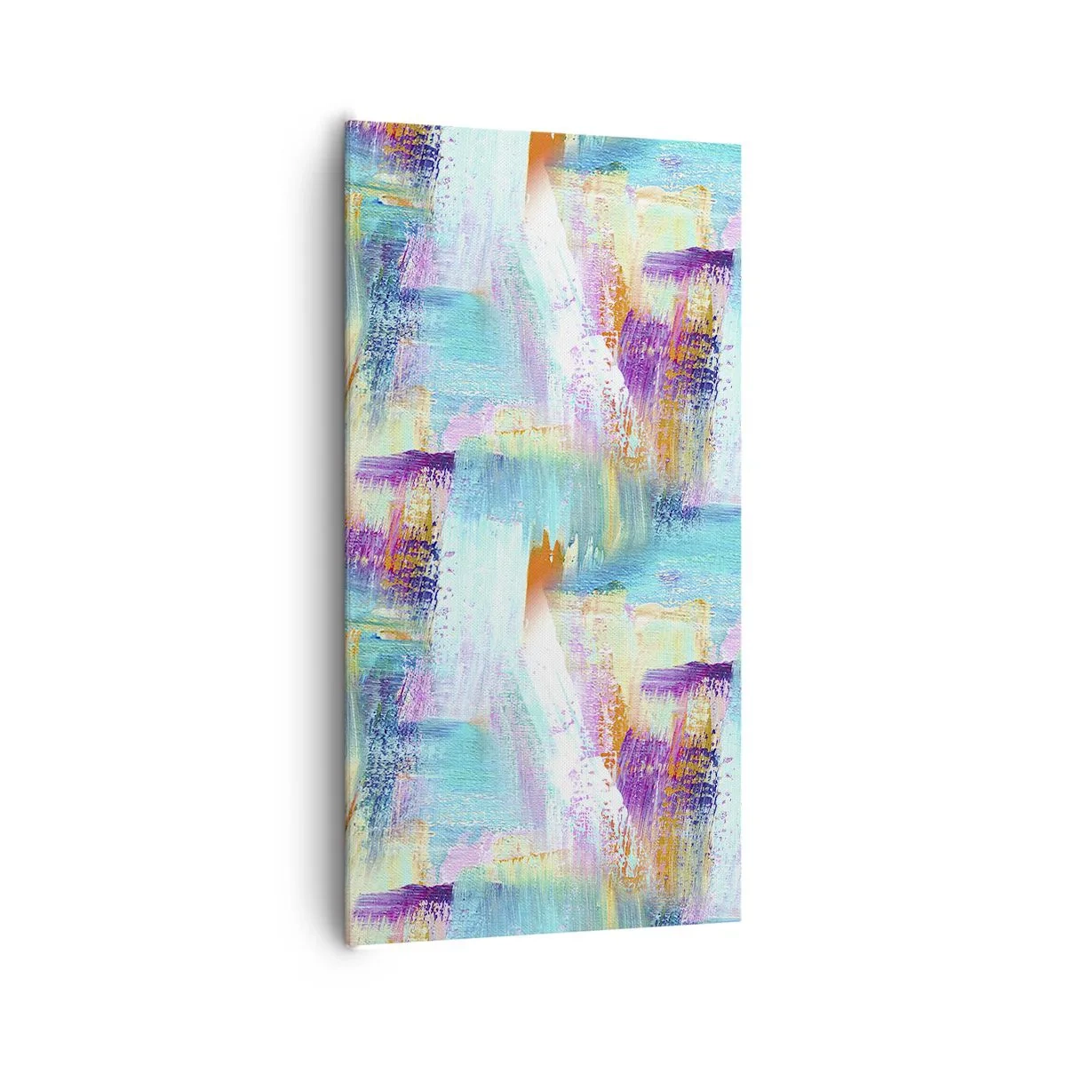 Bild auf Leinwand - Leinwandbild - Fröhlicher Labyrinth-Liner - 65x120 cm