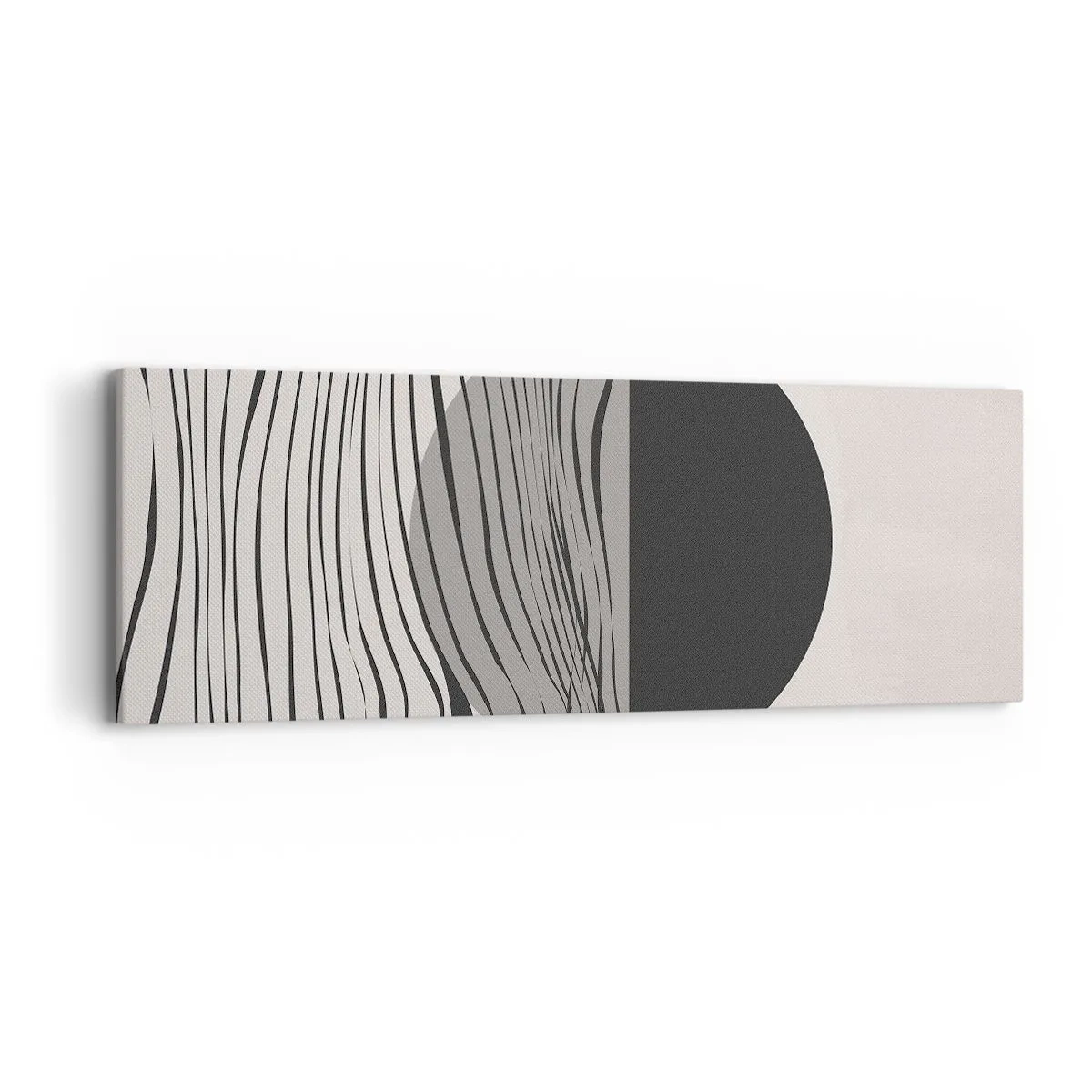 Bild auf Leinwand - Leinwandbild - Halbe Komposition - 90x30 cm