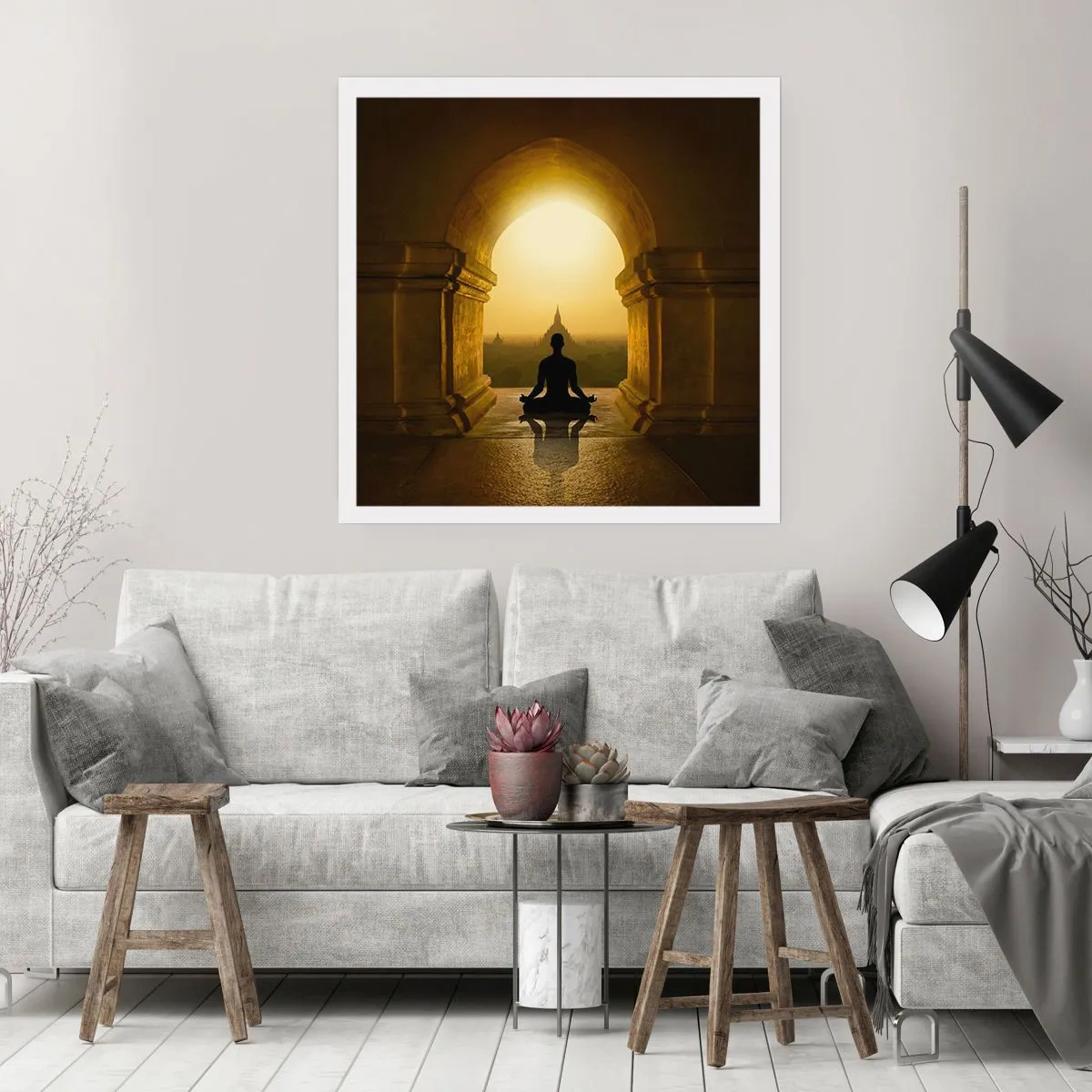 Poster - Vollkommene Harmonie - 50x50 cm